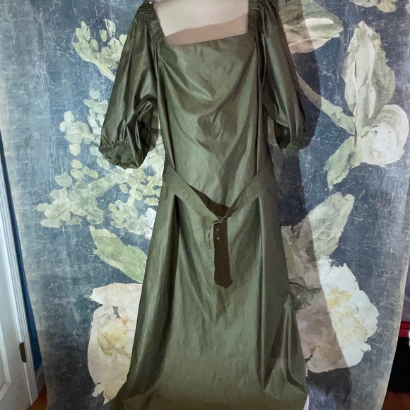 Samant Chauhan Off the Shoulder Utility Dress - Picture 2 of 2